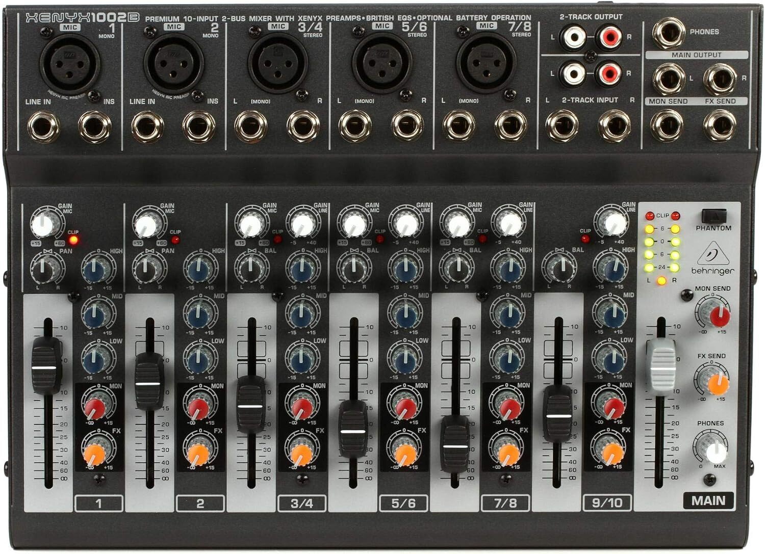 Behringer XENYX 1003B 乾電池駆動アナログミキサー: shigenの気 Behringer XENYX 1003B 乾電池駆動アナログミキサー: shigenの気